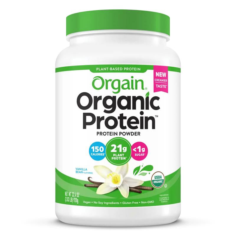 Organic Protein™ Plant Based Protein Powder - Vanilla Bean Healthcare Dietary