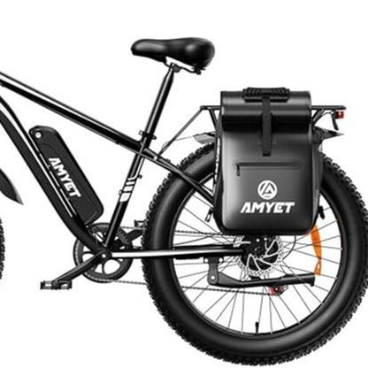 AMYET EB26 Peak 1500W Electric Bike for Adults Electric Bicycle 48V 15AH (720WH) Battery Electric Bike 26"Large Tires Mountain 28Mph 7 Speed Gears Dual Shock Absorber Electric Bike