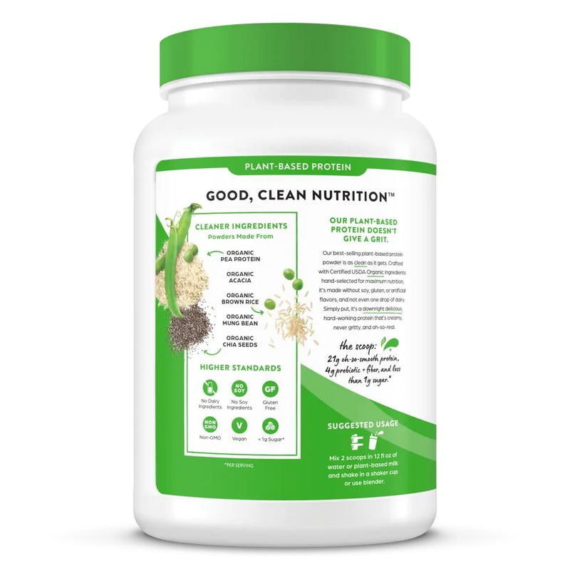 Organic Protein™ Plant Based Protein Powder - Vanilla Bean Healthcare Dietary