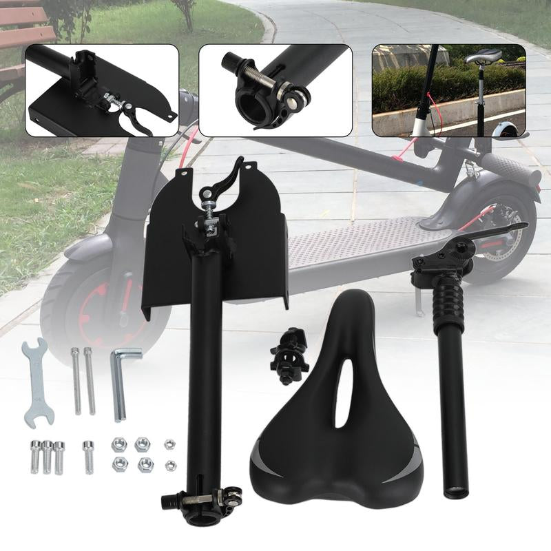 Foldable Electric Scooter Soft PU Seat Adjustable Skateboard Saddle for Electric Scooter MI M365