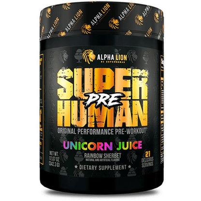 SUPERHUMAN® PRE-WORKOUT - Original Performance Pre-Workout Powder Creatine Candy Protein Powder