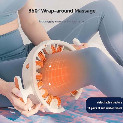 Cellulite Manual Push-Pull Roller - Thigh, Calf, Waist Push-Pull Tool - Deep Tissue Pain Relief, Body Sculpting, Anti-Inflammation and Fast Recovery, Pilates Equipment & Yoga Gear