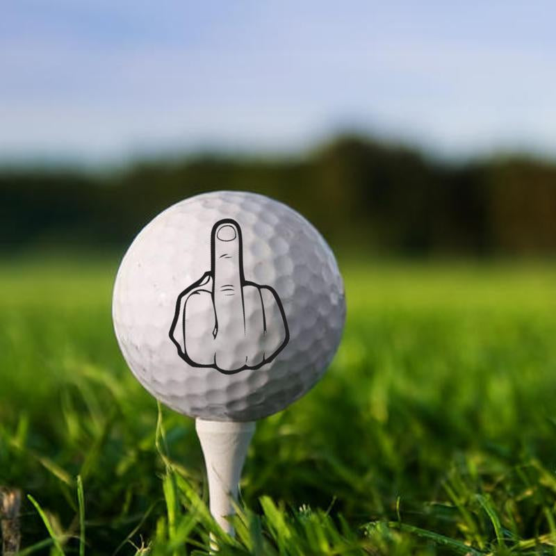 Flipping off Golf Ball