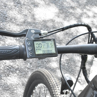 S866 Electric Bike LCD Dashboard Waterproof Screen for Enhanced Visibility & Basic Functionality