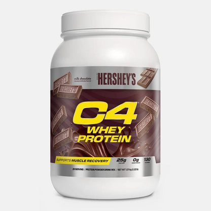 C4 Whey Protein Powder - Reece'S PB & Hershey'S Chocolate - 25G Protein