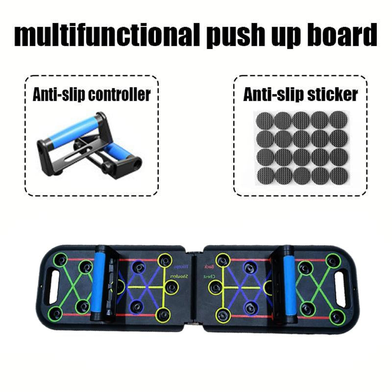 [2025 New Upgraded] Multifunctional Push up Trainer Board - Enhance Chest Muscle Strength, Boost Home & Gym Workout Efficiency, Ergonomic Design for Comfortable Exercise