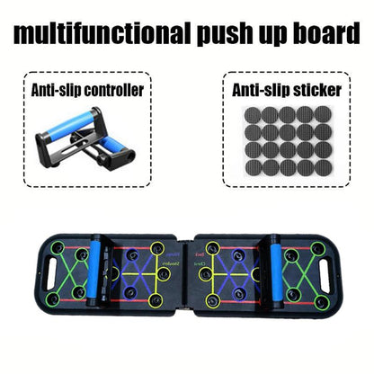 [2025 New Upgraded] Multifunctional Push up Trainer Board - Enhance Chest Muscle Strength, Boost Home & Gym Workout Efficiency, Ergonomic Design for Comfortable Exercise