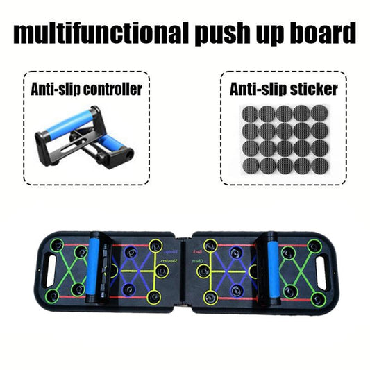 [2025 New Upgraded] Multifunctional Push up Trainer Board - Enhance Chest Muscle Strength, Boost Home & Gym Workout Efficiency, Ergonomic Design for Comfortable Exercise