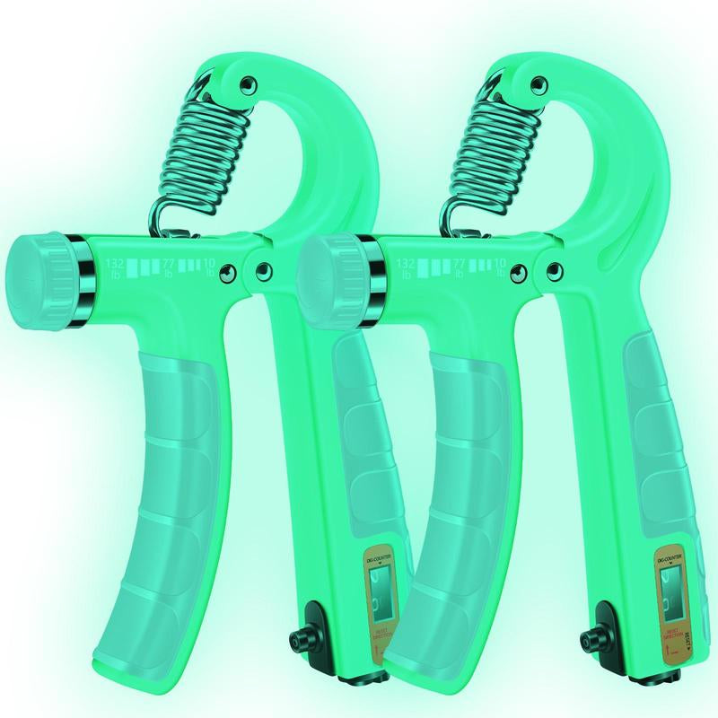 Fitbeast Funny Hand Grip Strengthener Workout Kit (5 Pack) Forearm Grip Adjustable Resistance Hand Gripper, Finger Exerciser, Finger Stretcher, Grip Ring & Stress Relief Grip Ball for Athletes