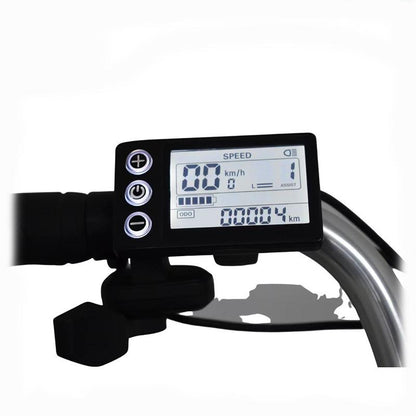 S866 Electric Bike LCD Dashboard Waterproof Screen for Enhanced Visibility & Basic Functionality