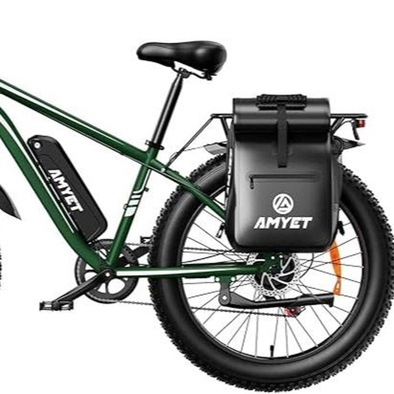 AMYET EB26 Peak 1500W Electric Bike for Adults Electric Bicycle 48V 15AH (720WH) Battery Electric Bike 26"Large Tires Mountain 28Mph 7 Speed Gears Dual Shock Absorber Electric Bike