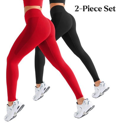 BRXL 2-Piece Set High-Waisted Yoga Pants for Women - Seamless Tummy Control& Butt Lifting Workout Leggings #Parati #Gymworkout #Tiktokmademebuyit #Fallfreshness