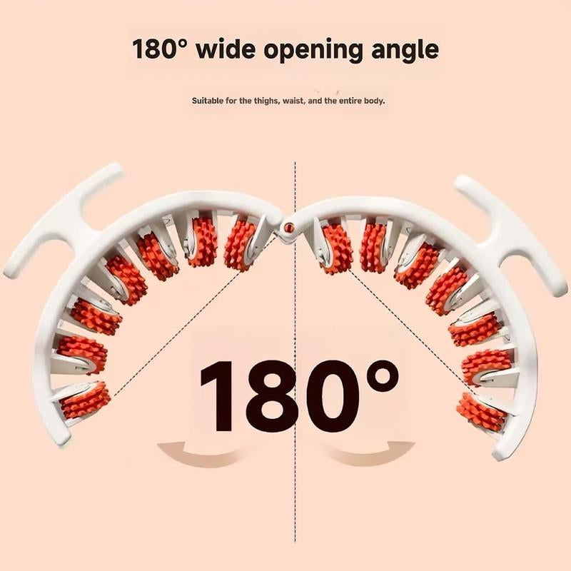 Cellulite Manual Push-Pull Roller - Thigh, Calf, Waist Push-Pull Tool - Deep Tissue Pain Relief, Body Sculpting, Anti-Inflammation and Fast Recovery, Pilates Equipment & Yoga Gear