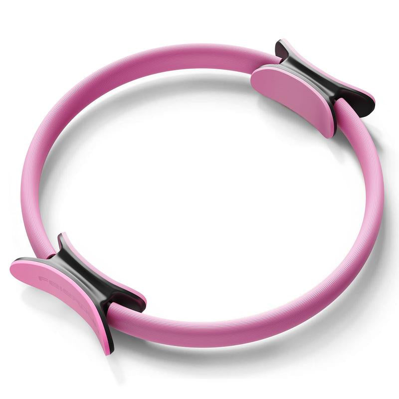 Feierdun Pilates Ring, 14'' Magic Circle for Core & Thigh Toning, Fit for Pilates, Yoga & Home Workouts-Lightweight, Beginner-Friendly