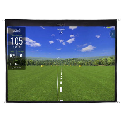 Gosports 10 Ft Golf Simulator Impact Screen (Simulator Sold Separately)