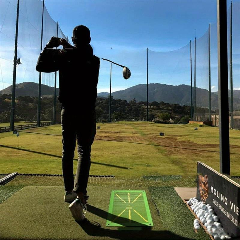 Portable Golf Training Mat, Durable & Portable Golf Hitting Mat, Golf Swing Training Aid, Golf Training Accessories for Indoor & Outdoor Practice