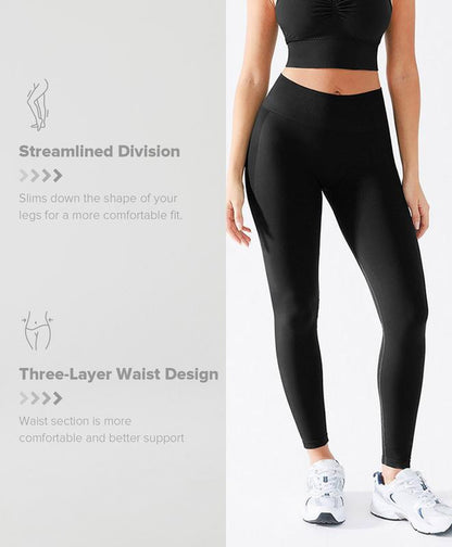 BRXL 2-Piece Set High-Waisted Yoga Pants for Women - Seamless Tummy Control& Butt Lifting Workout Leggings #Parati #Gymworkout #Tiktokmademebuyit #Fallfreshness