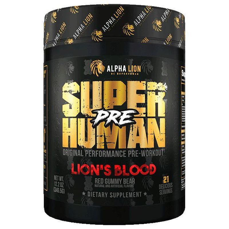 SUPERHUMAN® PRE-WORKOUT - Original Performance Pre-Workout Powder Creatine Candy Protein Powder