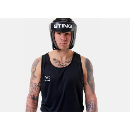 Sting Boxing Headgear, Boxing Helmet, Sparring Head Guard, Boxing Competition Headgear