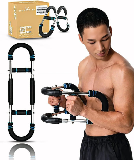 Twister Arm Trainer,Adjustable Chest Workout Equipment,Power Twist Arm Trainer,Arm Exercise Equipment,Detachable Design Fitness Anywhere