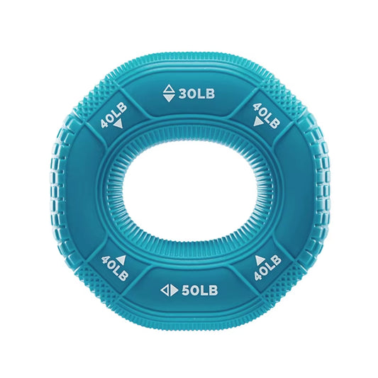 Silicone Adjustable 20-90LB Hand Grip Arm Strength Exercise Gripping Ring Fitness Gym Finger Forearm Trainer Carpal Expander