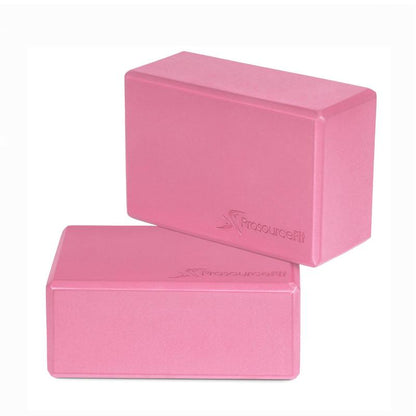 Set of 2 Foam Yoga Blocks