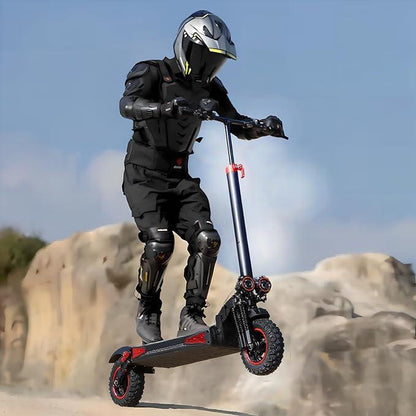 34MPH Speed Monster! Electric Scooter for Adults - 37 Mile Range, 34MPH /55KMH Top Speed, 11" Off-Road Tires, 48V18AH-UL Certified Battery,Foldable E-Scooter with Seat & LED Lights